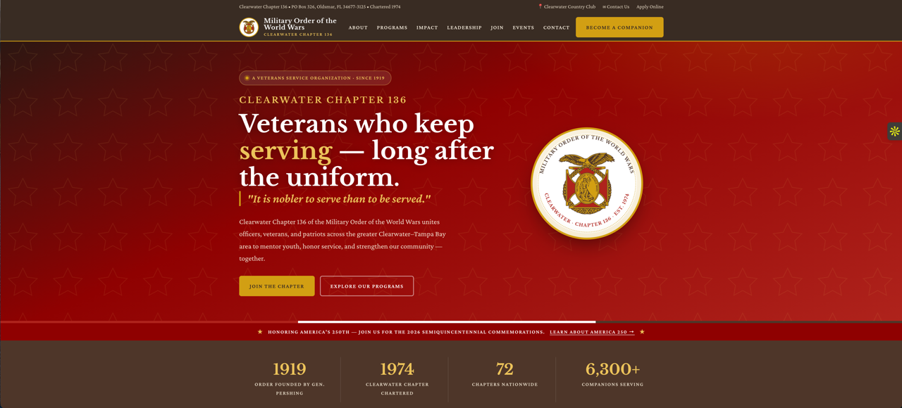 MOWW Clearwater website
